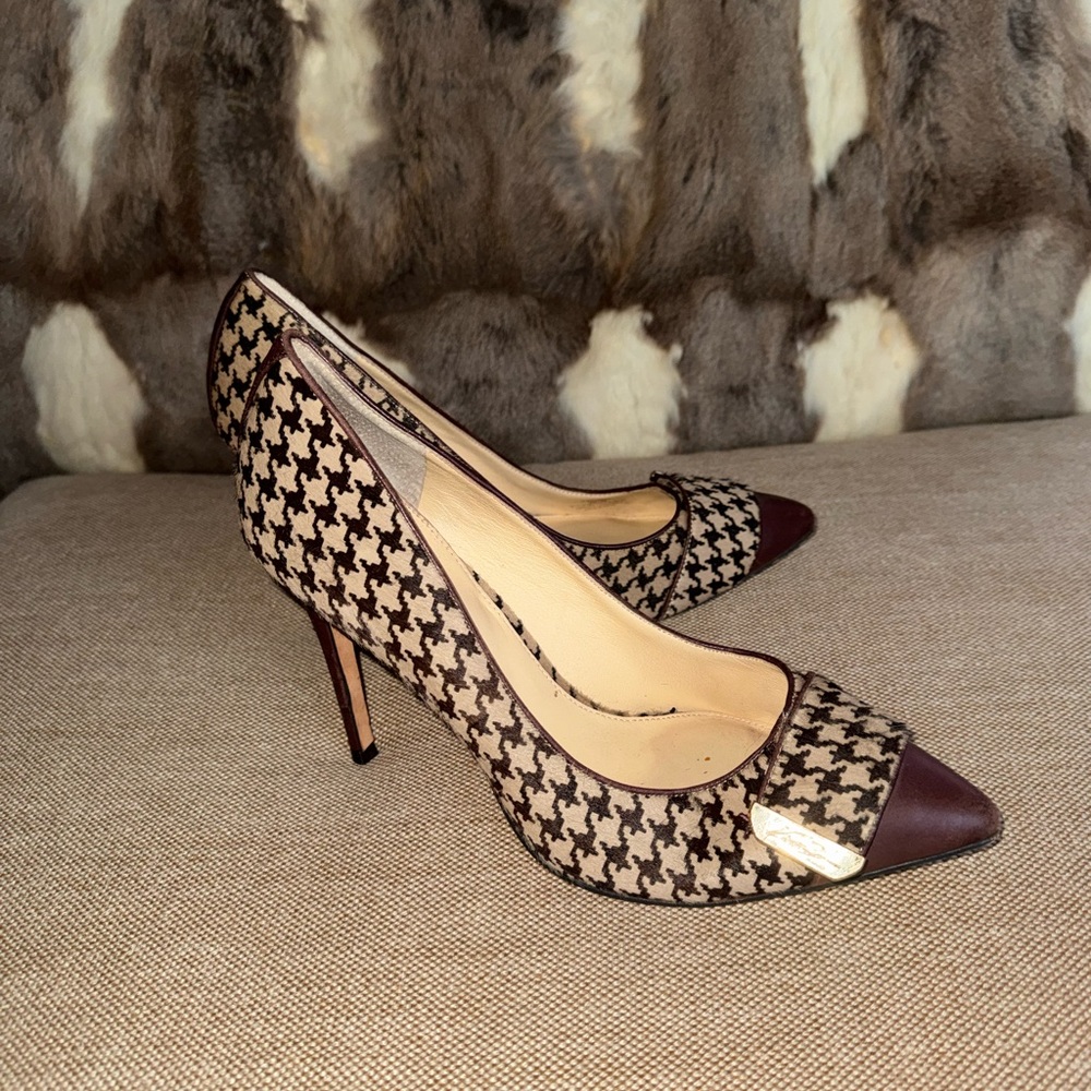 Vince Camuto Signature Prospera houndstooth pump 9